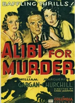 Alibi for Murder poster
