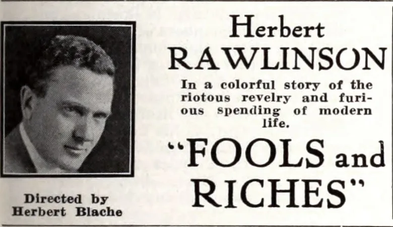 Fools and Riches poster