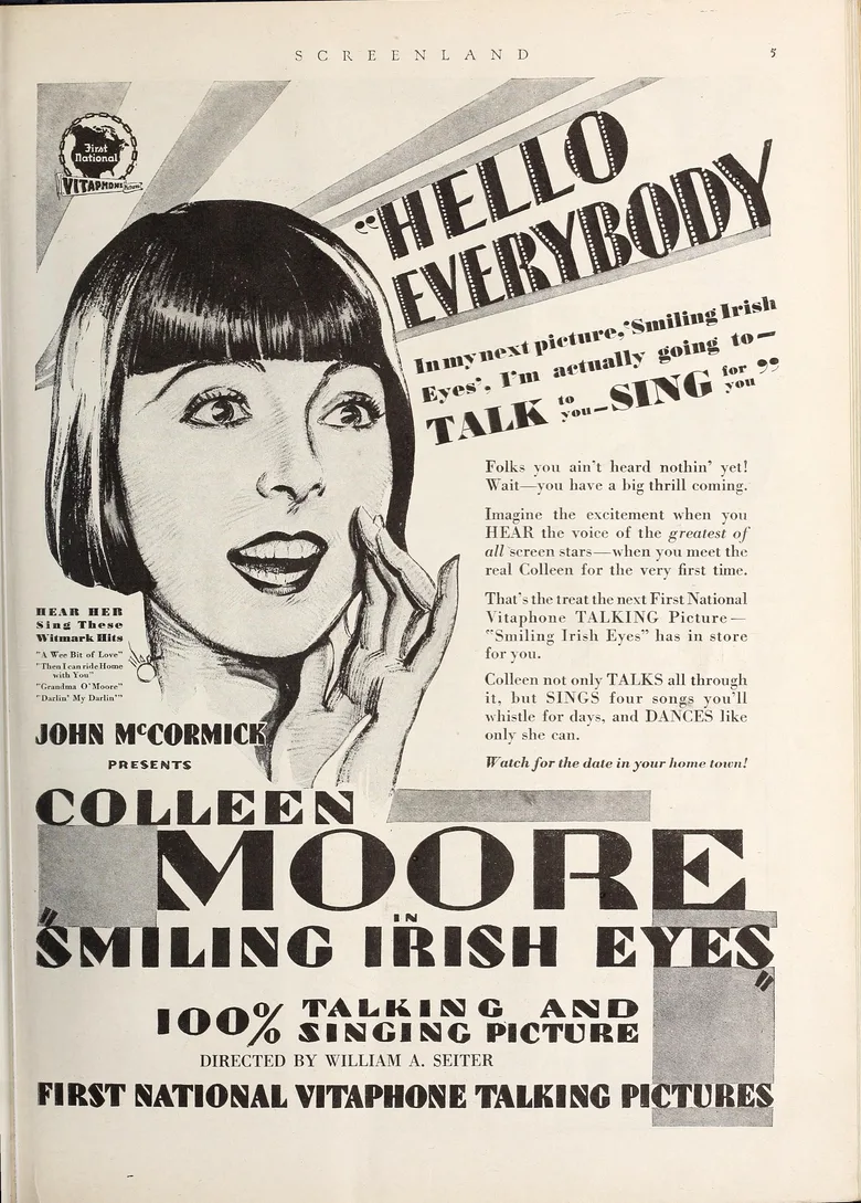 Smiling Irish Eyes poster