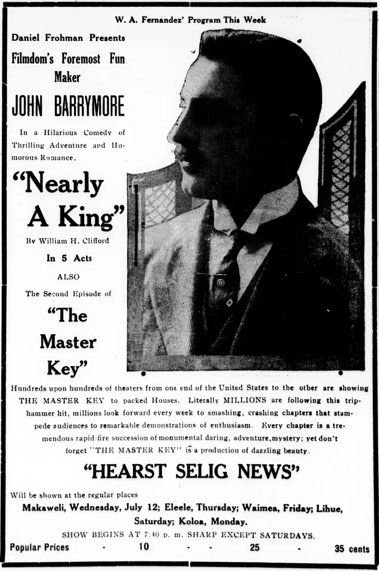 Nearly a King poster