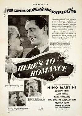 Here's to Romance poster