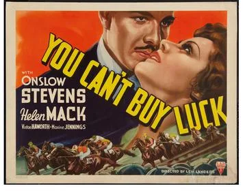 You Can't Buy Luck poster