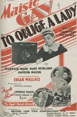 To Oblige a Lady poster