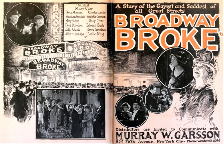 Broadway Broke poster