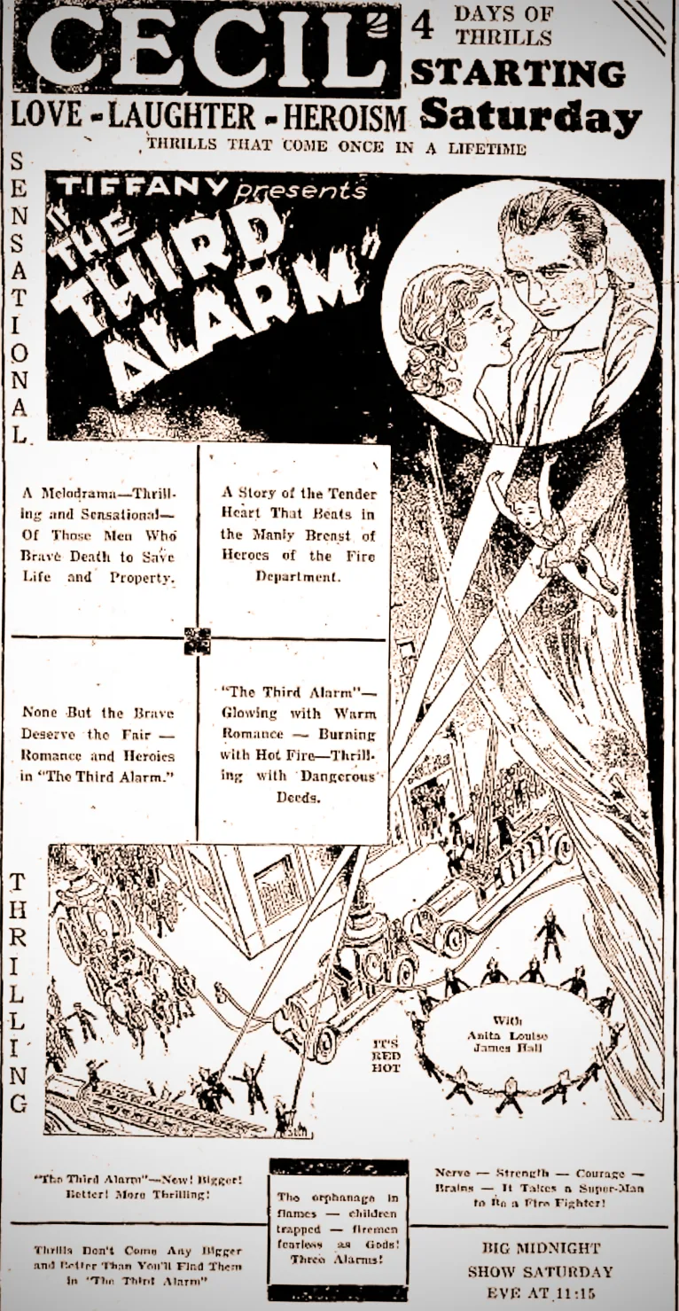 The Third Alarm poster