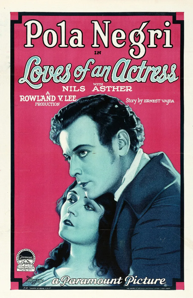 Loves of an Actress poster