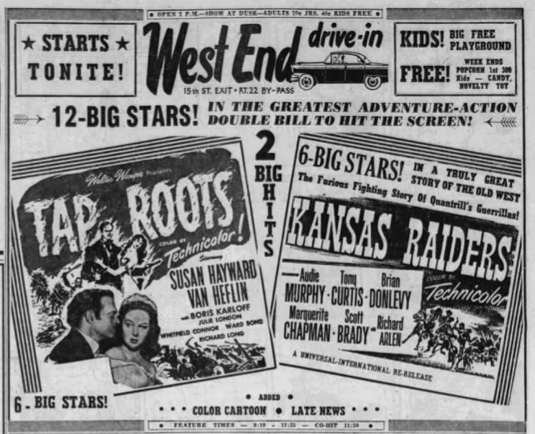 Kansas Raiders poster