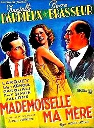 Mademoiselle ma mère poster