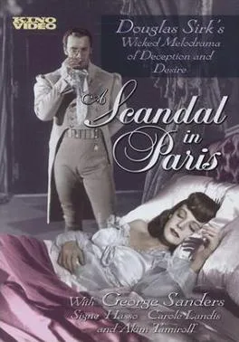 A Scandal in Paris poster