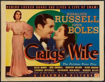 Craig's Wife poster
