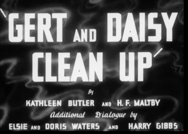 Gert and Daisy Clean Up poster