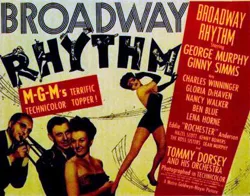 Broadway Rhythm poster