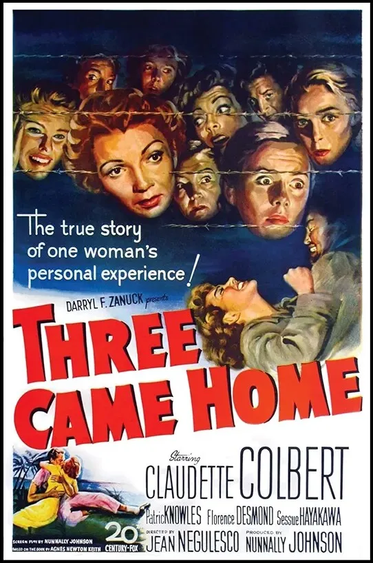 Three Came Home poster
