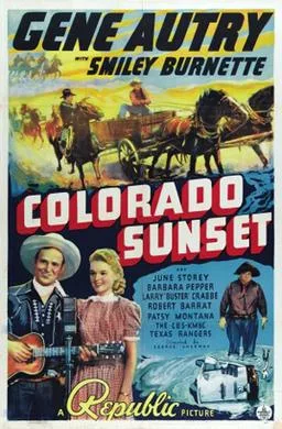 Colorado Sunset poster