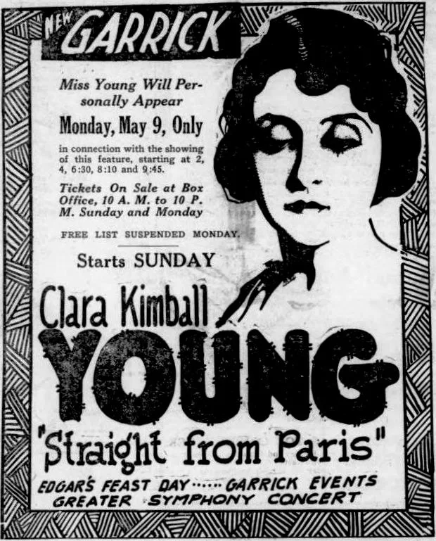 Straight from Paris poster