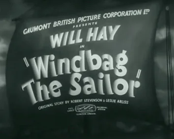 Windbag the Sailor poster