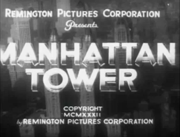 Manhattan Tower poster