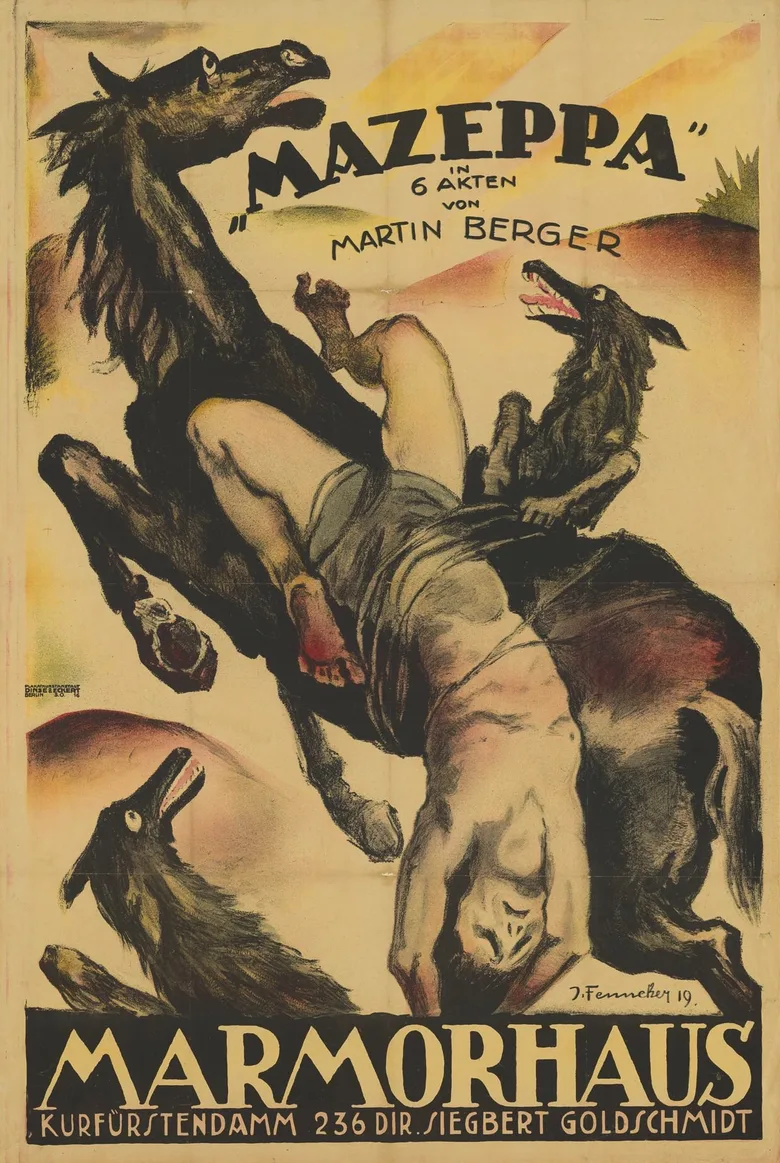 Mazeppa, der Volksheld der Ukraine poster