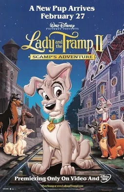 Lady and the Tramp II: Scamp's Adventure poster