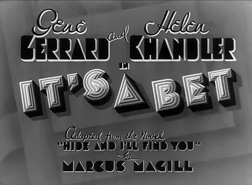 It's a Bet poster