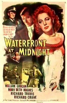 Waterfront at Midnight poster