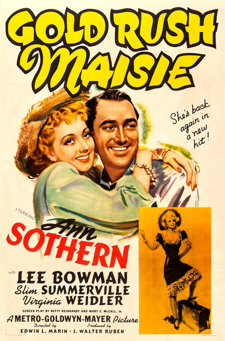 Gold Rush Maisie poster