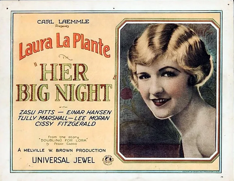 Her Big Night poster
