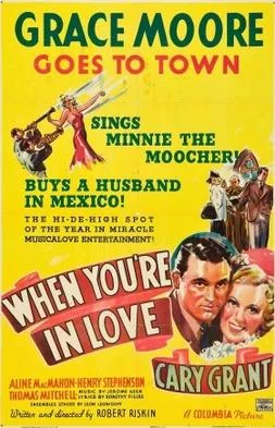 When You're in Love poster