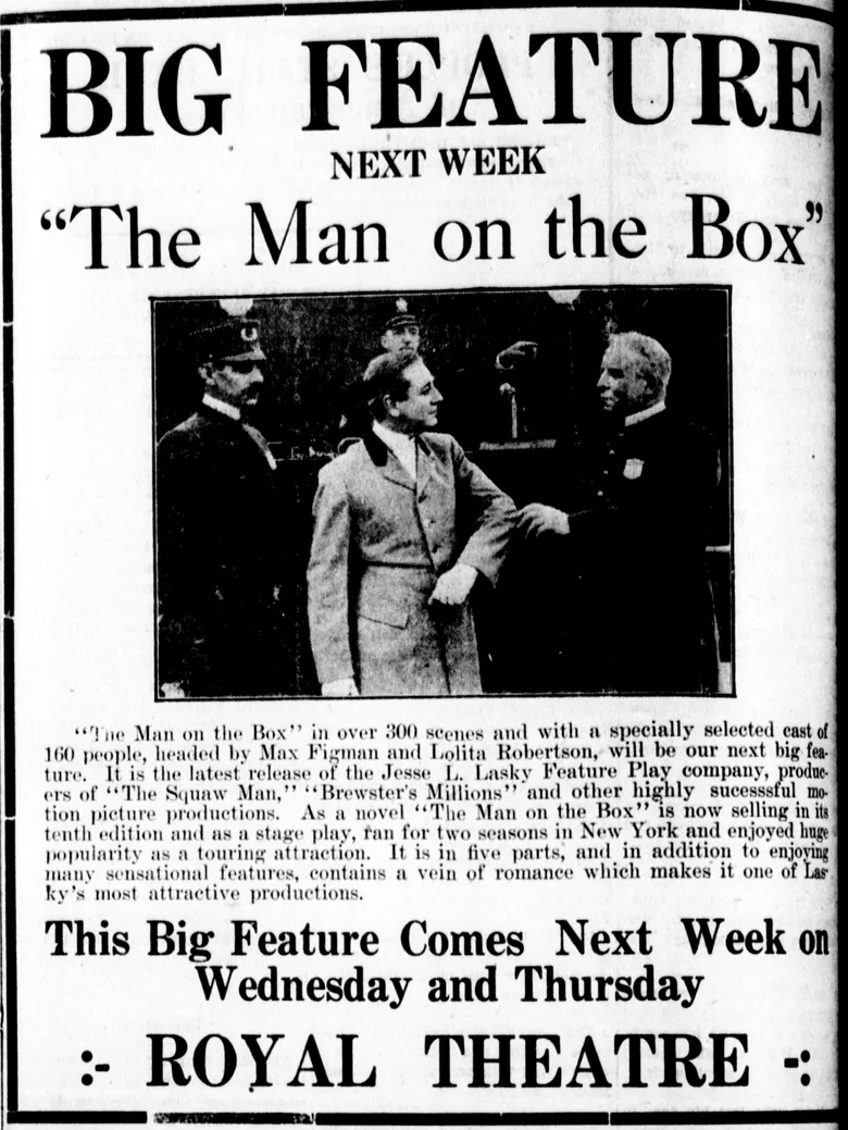 The Man on the Box poster