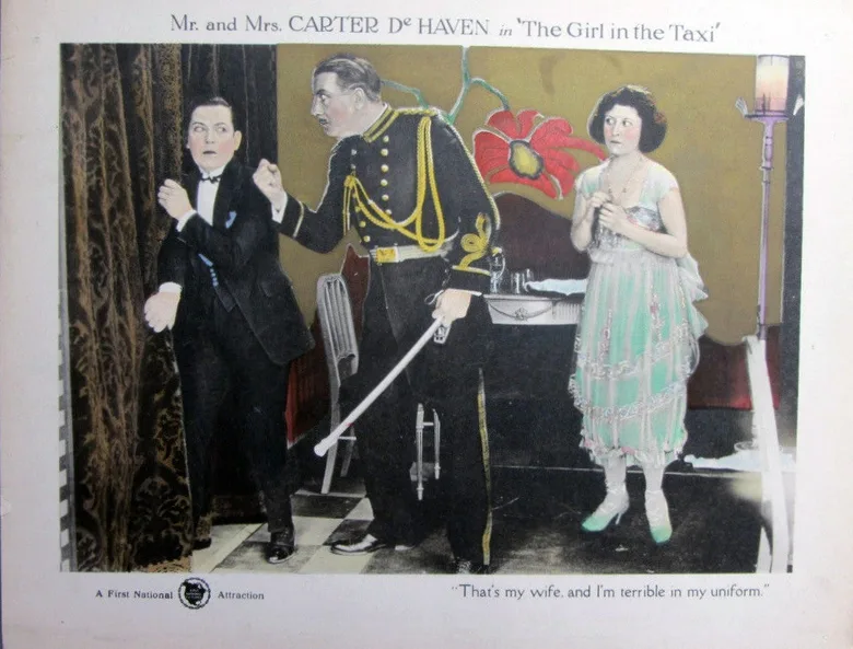 The Girl in the Taxi poster