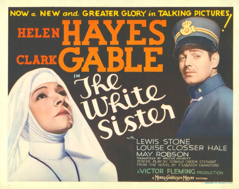 The White Sister poster