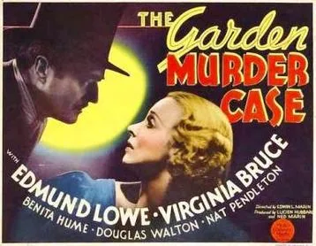 The Garden Murder Case poster