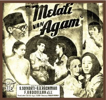 Melati van Agam poster