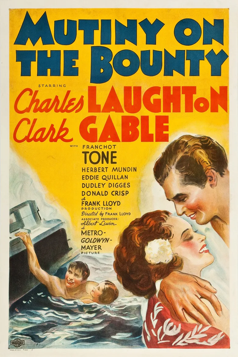 Mutiny on the Bounty poster