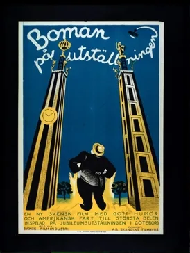 Boman at the Exhibition poster