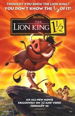 The Lion King 1½ poster
