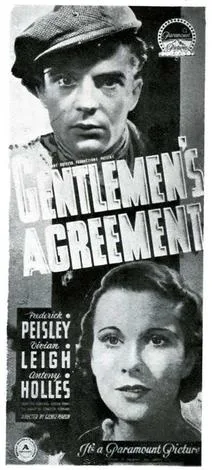 Gentlemen's Agreement poster