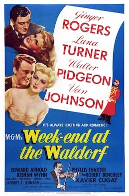 Week-End at the Waldorf poster