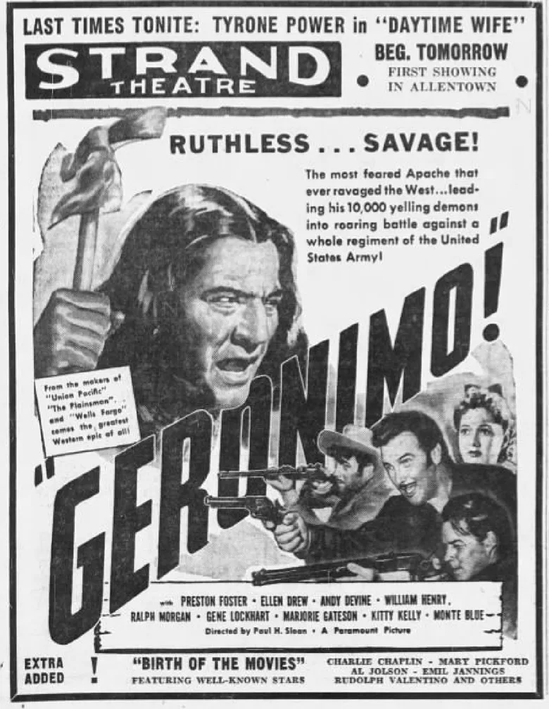Geronimo poster