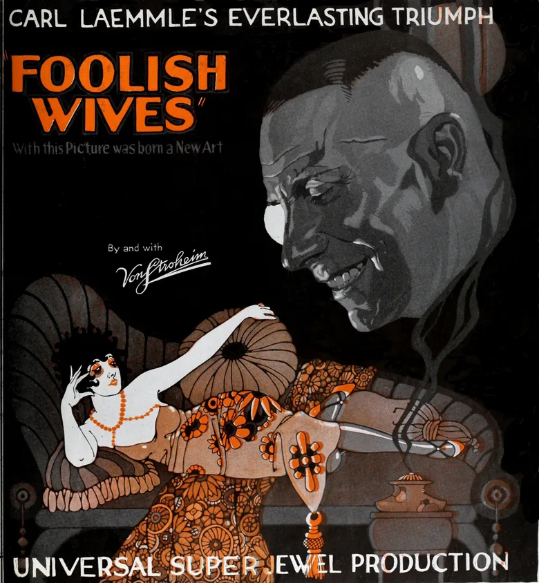 Foolish Wives poster
