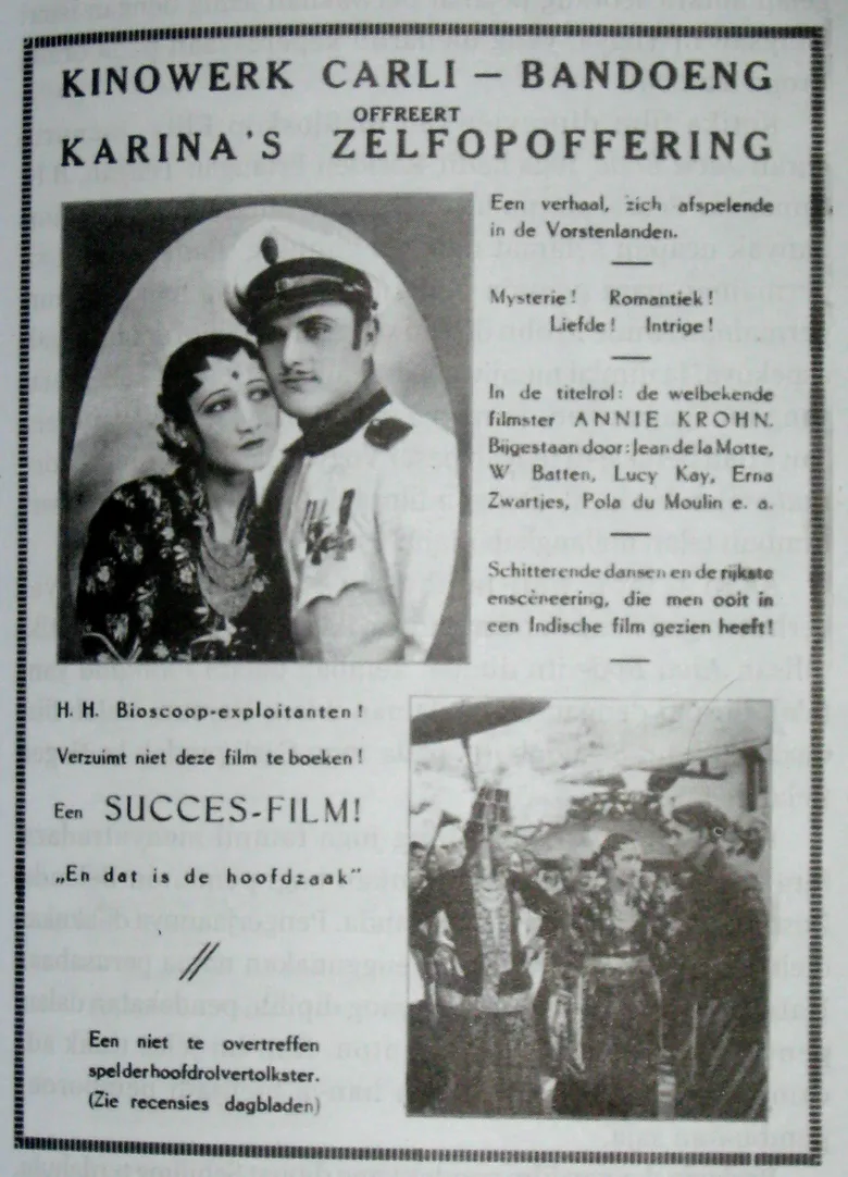 Karina's Zelfopoffering poster