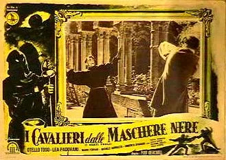 I cavalieri dalle maschere nere poster