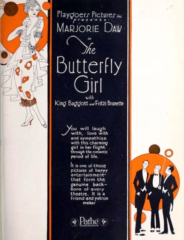 The Butterfly Girl poster