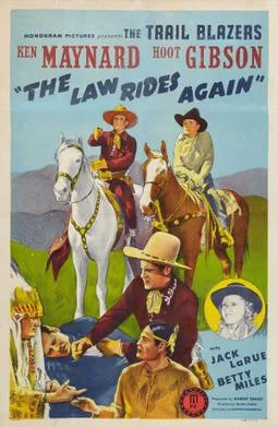 The Law Rides Again poster