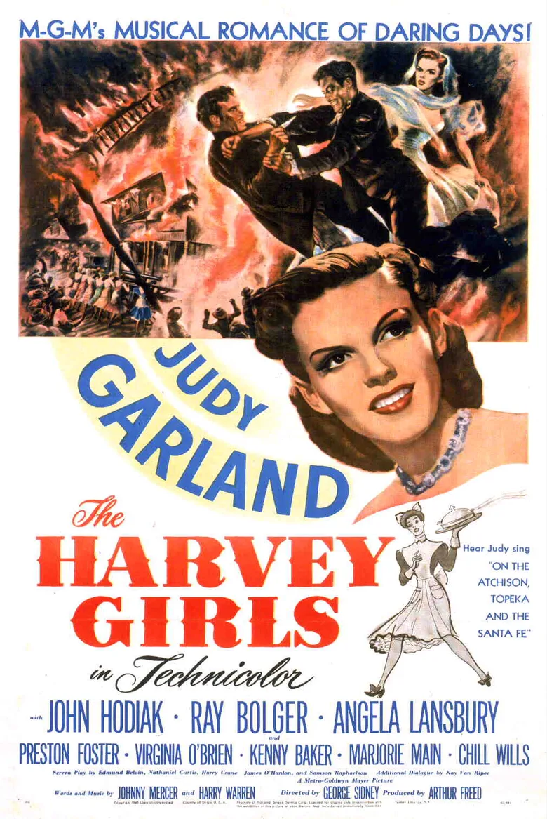 The Harvey Girls poster