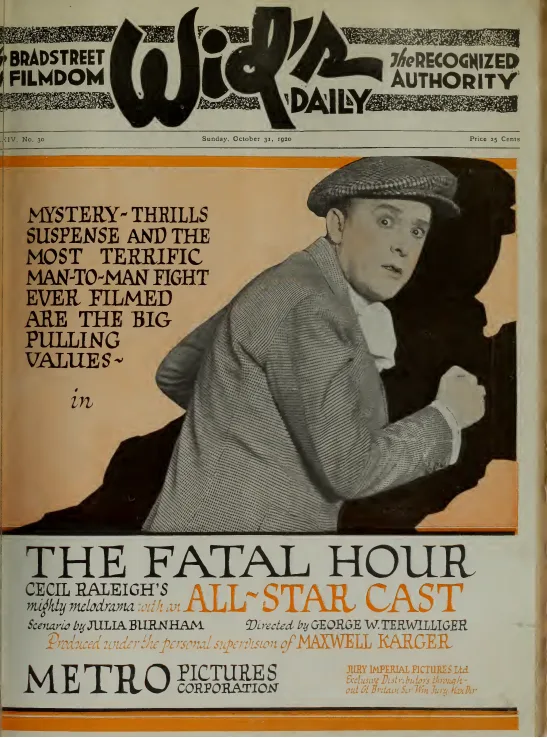 The Fatal Hour poster