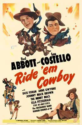 Ride 'Em Cowboy poster
