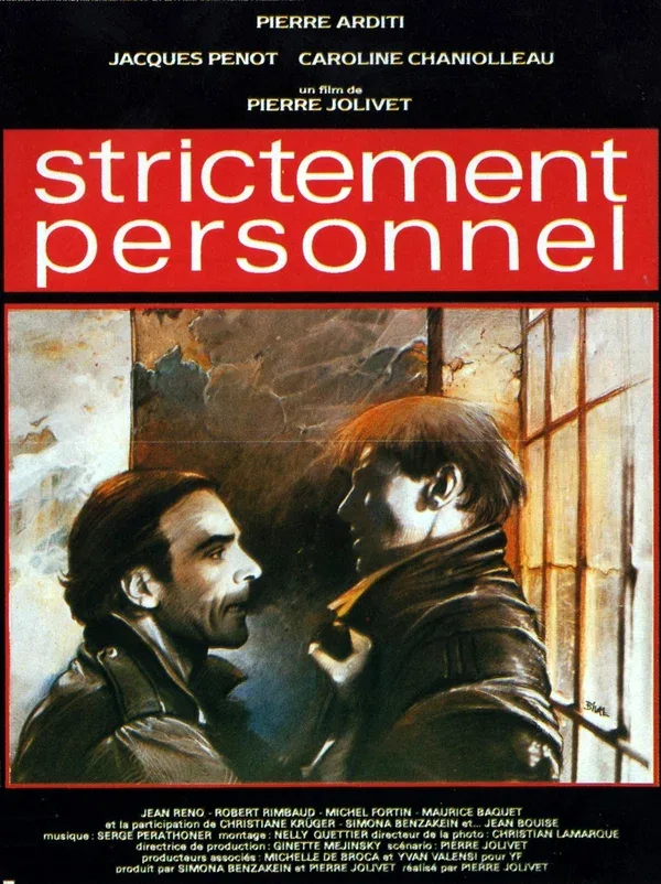 Strictement personnel poster