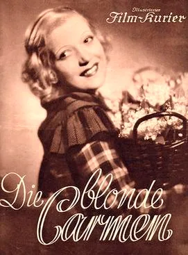 The Blonde Carmen poster