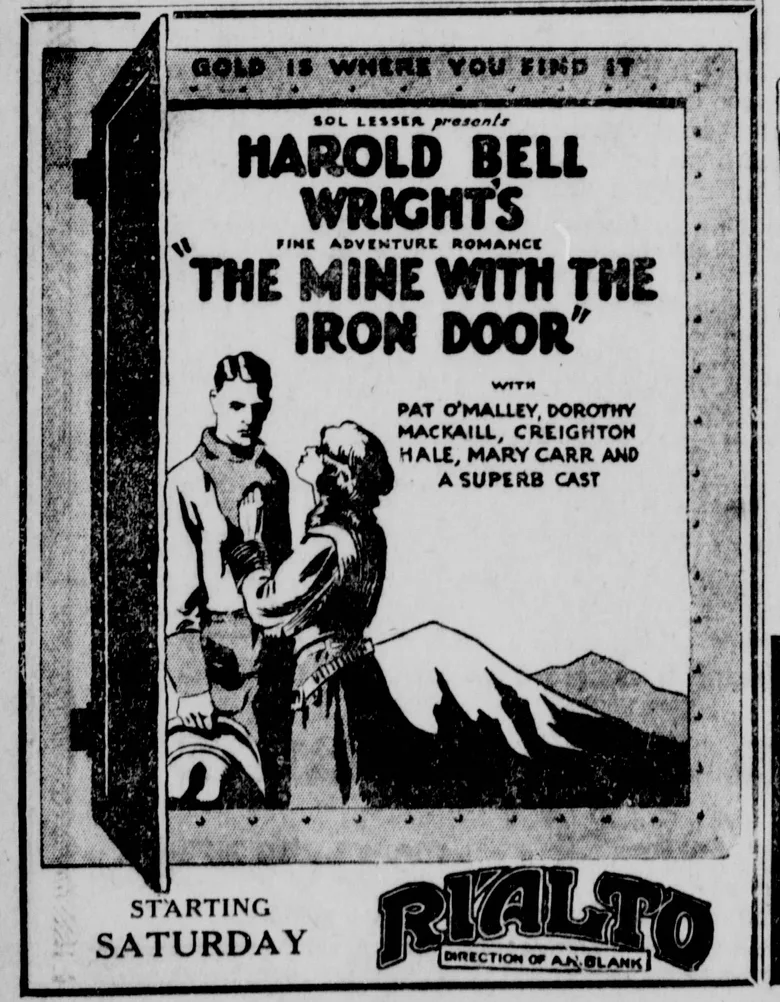 The Mine with the Iron Door poster